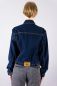 Mobile Preview: 80s Blue Washed Vintage Jeansjacke - Rainbow Star